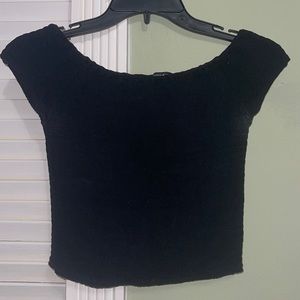 Brandy Melville smocked off the shoulder top
